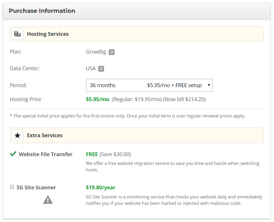 How to Buy Web Hosting with SiteGround