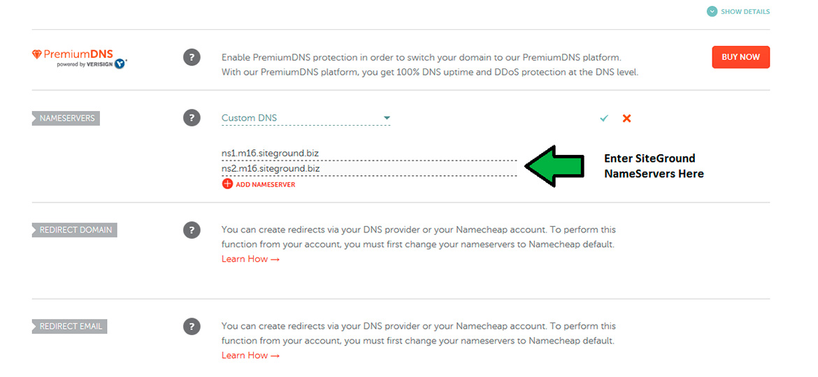 How to Change Namecheap Nameservers