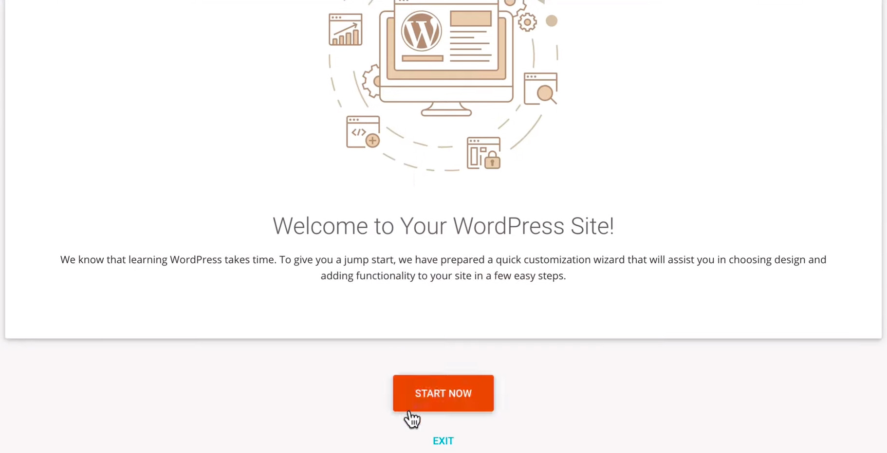 SiteGround WordPress Customization Wizard