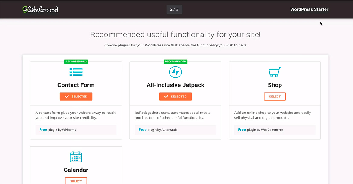 Recommended WordPress Plugins