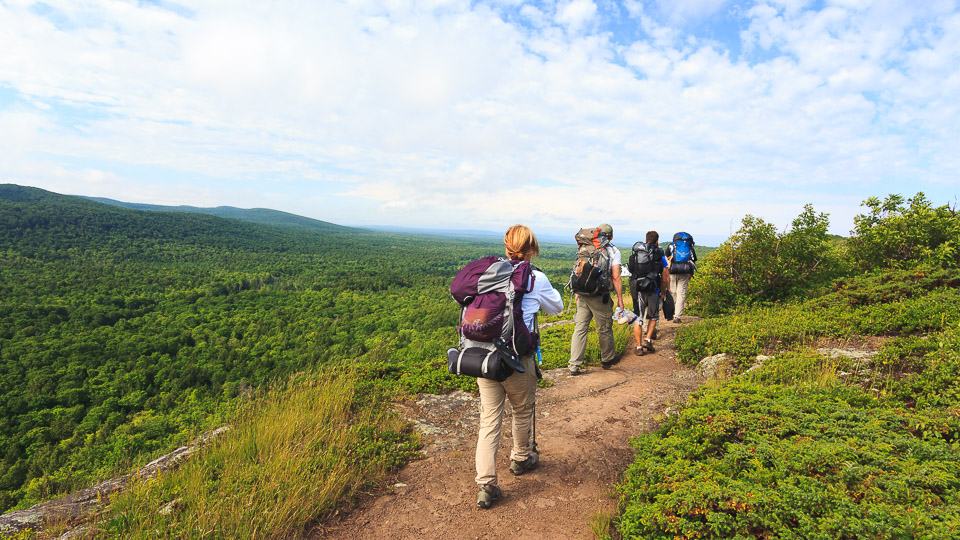 Hiking Porcupine Mountains in Ontonagon County