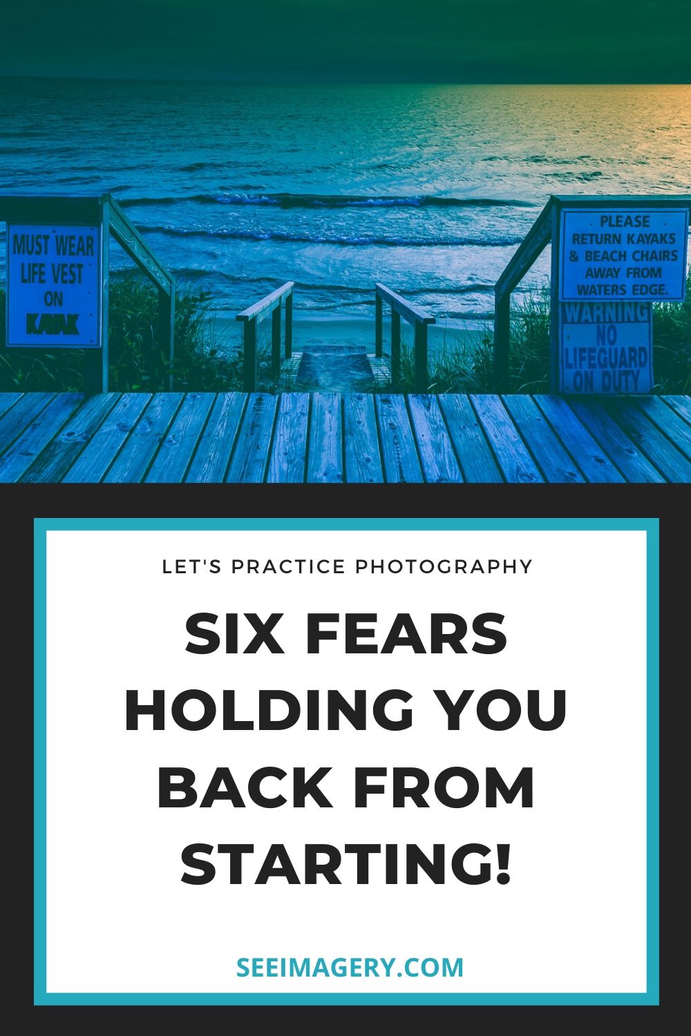 fear holds you back from starting