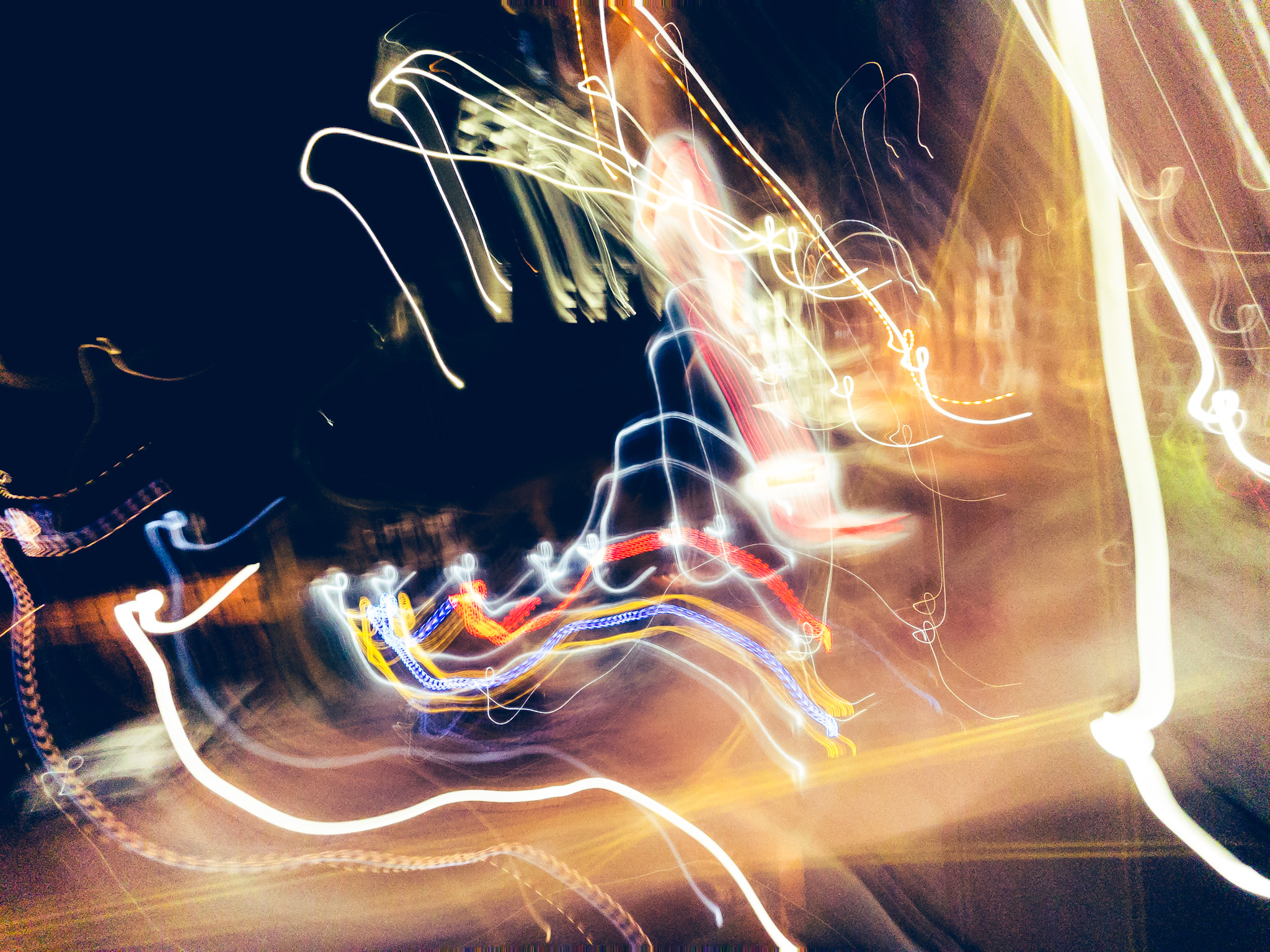 Abstract Light Painting Photography Prints